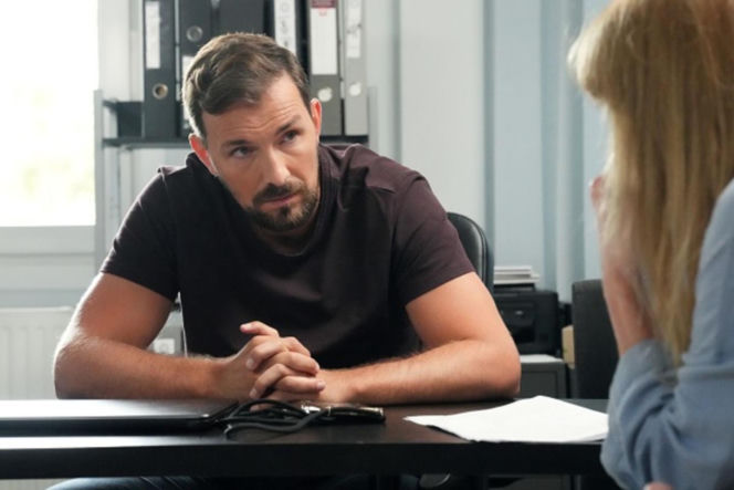 Barwy szczęścia odc. 3312. Kodur (Oskar Stoczyński), Agnieszka (Katarzyna Tlałka)