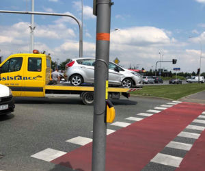 Wypadek na Rejtana w Rzeszowie: Ranny 70-latek