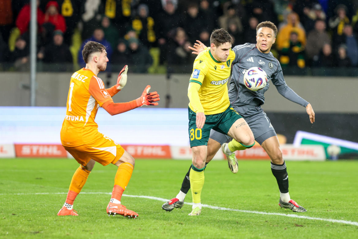GKS Katowice - Legia Warszawa: Zdjęcia kibiców z meczu 21. kolejki PKO BP Ekstraklasy