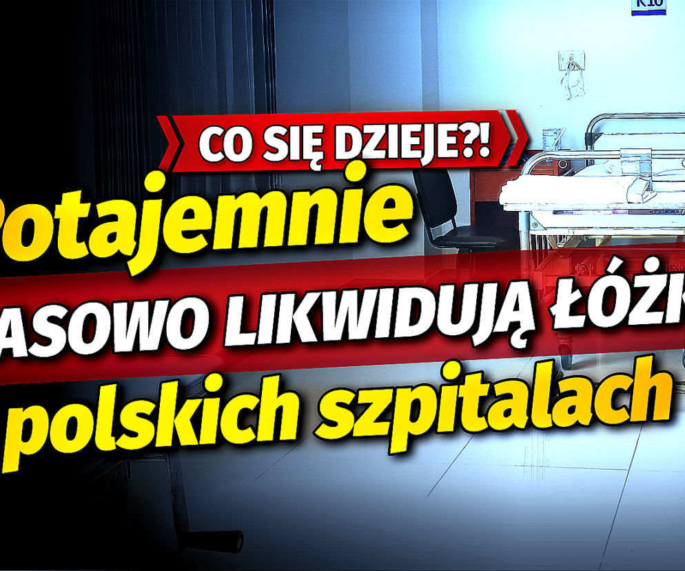 SG Potajemnie masowo likwidują łóżka w polskich szpitalach