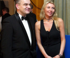 Waldemar Pawlak z partnerką