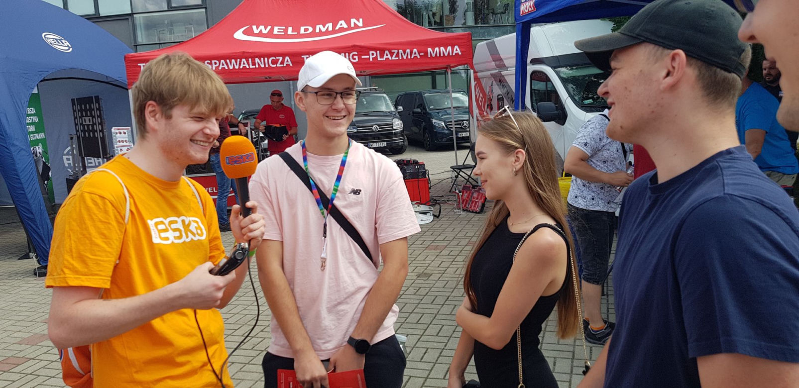 Eska Summer City Olsztyn. Wizyta w Auto Land