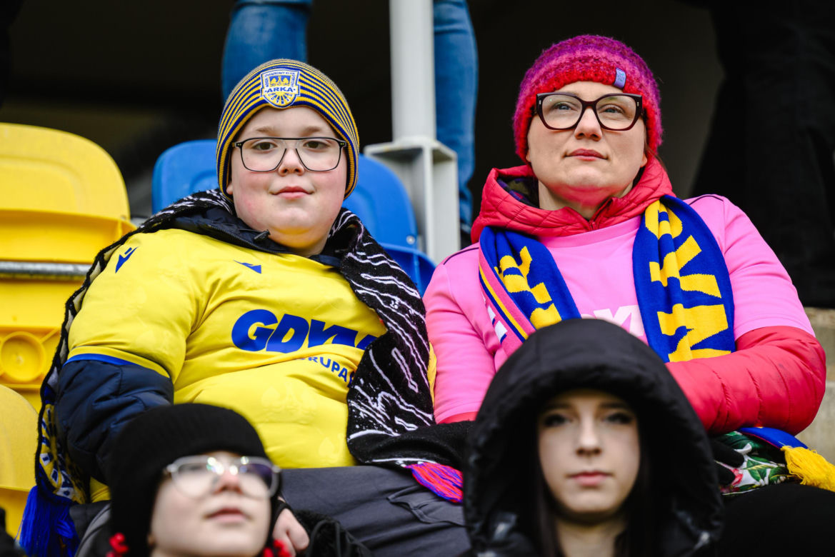 Arka Gdynia - GKS Katowice: Zdjęcia kibiców z meczu 22. kolejki PKO BP Ekstraklasy