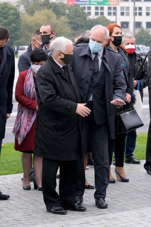 TAK Kaczyński ryzykował zarażenie koronawirusem