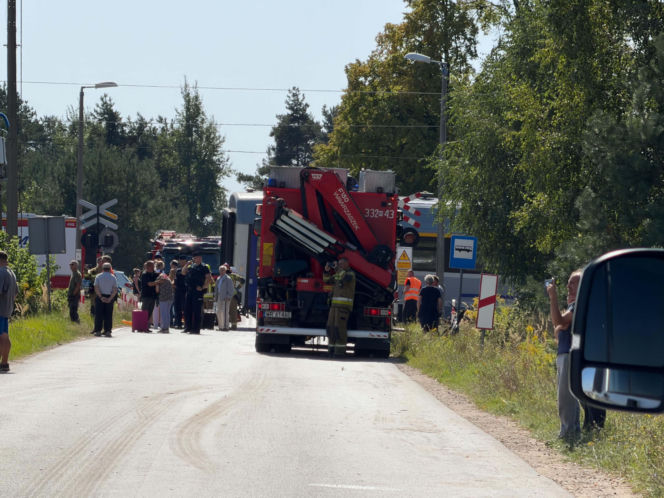 Katastrofa kolejowa na Mazowszu