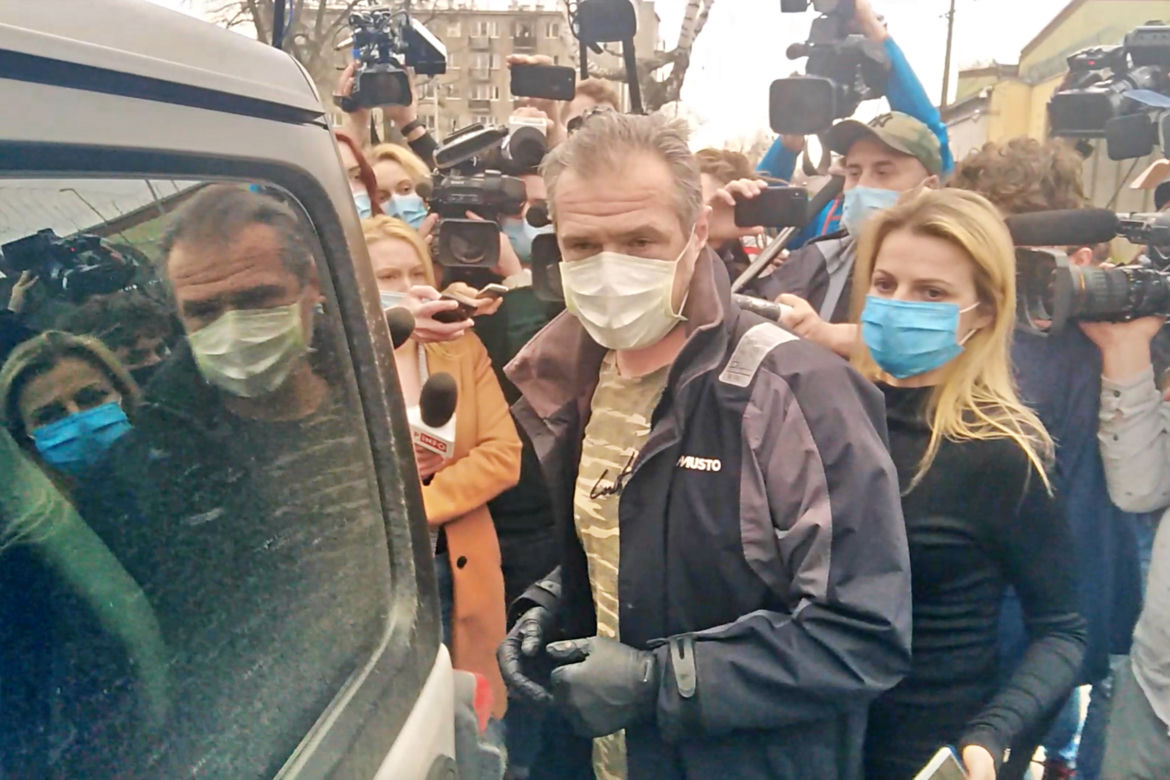 Sławomir Nowak spod aresztu odjechał Jeepem Wranglerem