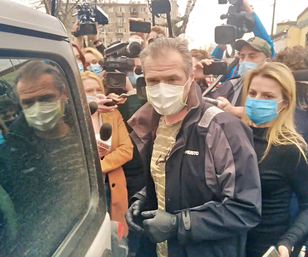 Sławomir Nowak spod aresztu odjechał Jeepem Wranglerem