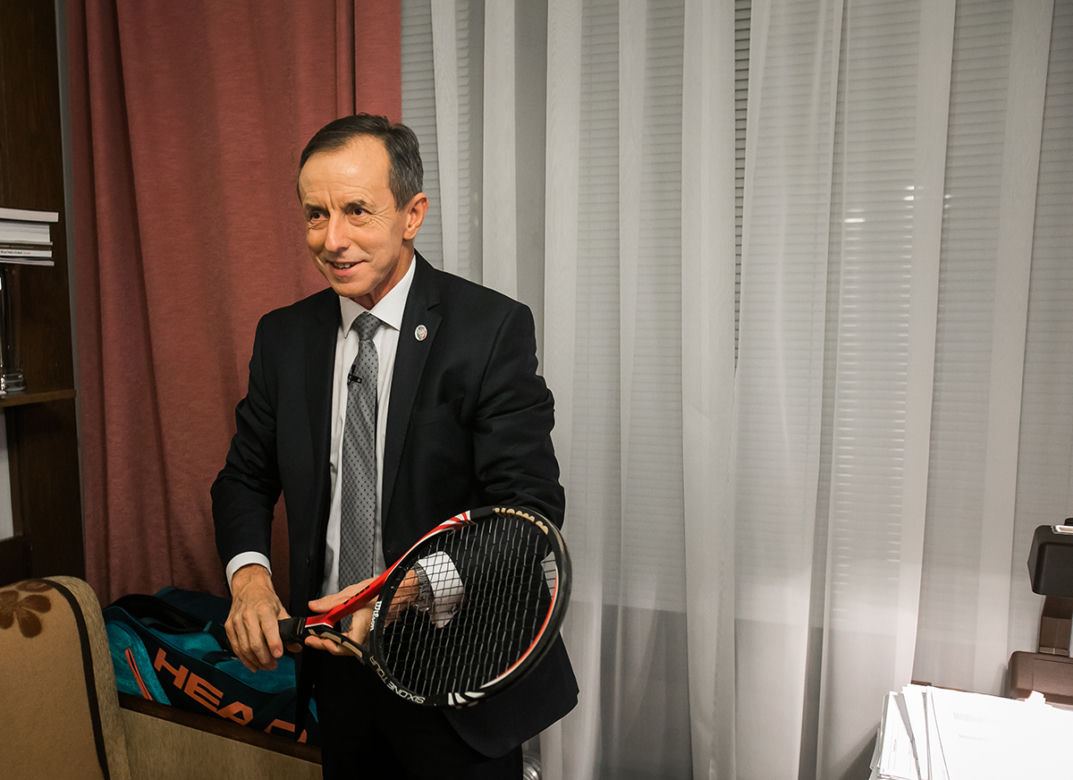 Squash i joga dla senatorów