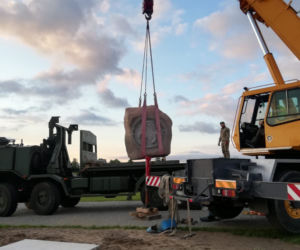 Obelisk z Litwy na Wzgórzu Pomnikowym w Grunwaldzie