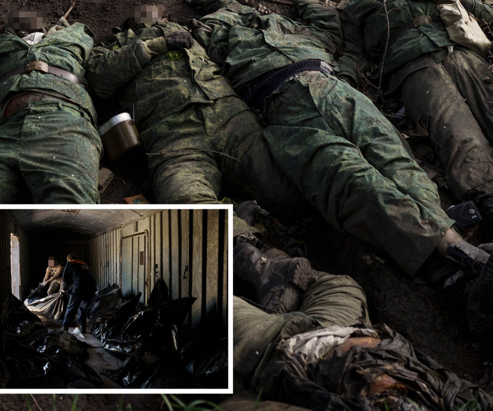 Ukraina/ SBU: ciała rosyjskich żołnierzy tysiącami zwożone są na wysypiska