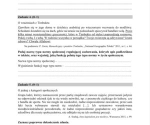 Matura próbna 2020 WOS