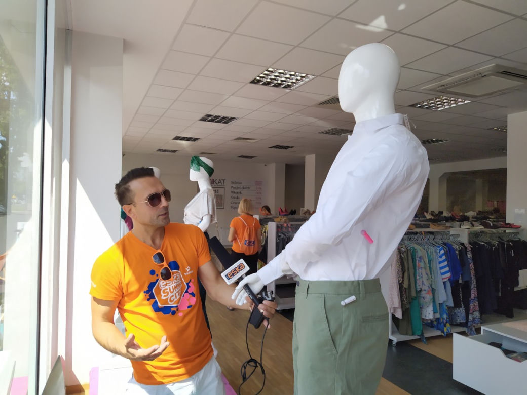 Ekipa Eska Summer City odwiedziła Outlet Unikat