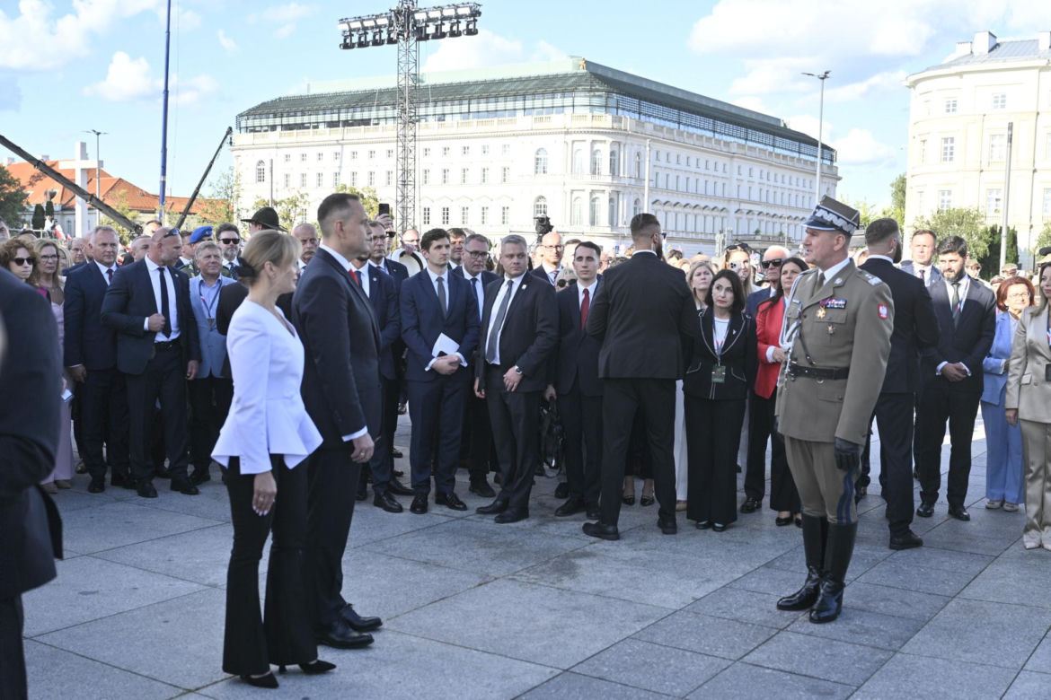  Uroczystości przejęcia zwierzchnictwa nad Siłami Zbrojnymi RP przez prezydenta Karola Nawrockiego