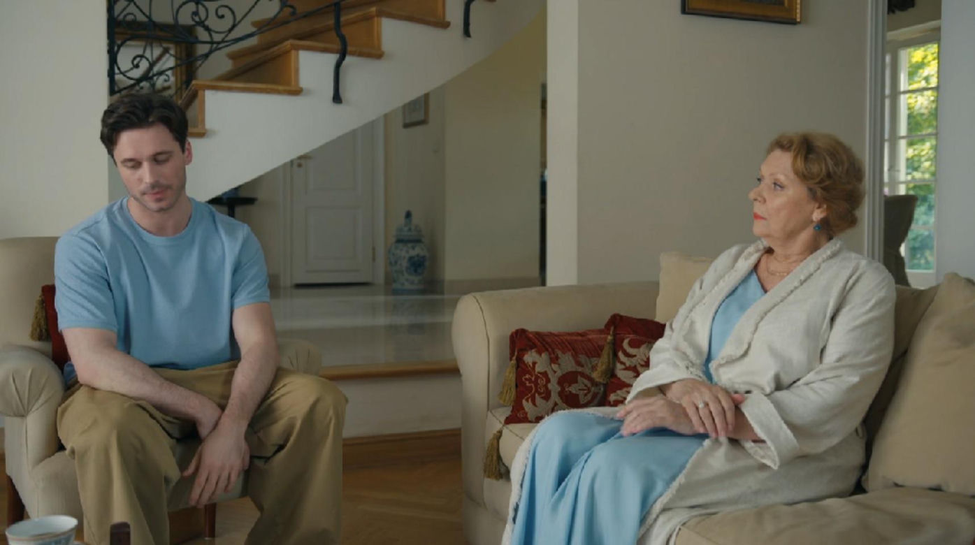 Barwy szczęścia, odcinek 3122. Cezary (Marcel Opaliński), Józefina (Elżbieta Jarosik)