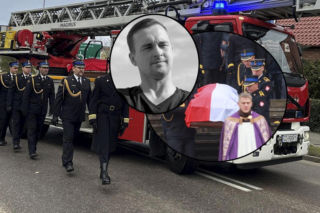 Bartosz Błyskal zginął, szukając Grzegorza Borysa. Bohaterski strażak nie zostanie zapomniany. Ważny gest