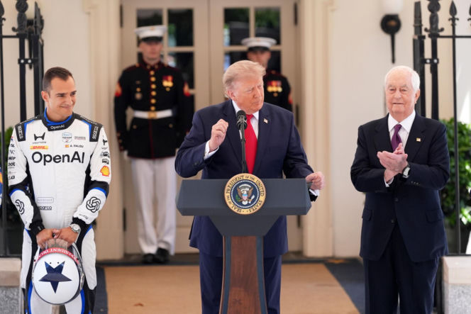 Trump zaprasza na wyścigi IndyCar na zwieńczenie obchodów rocznicowych w Waszyngtonie