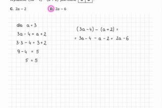 Próbny egzamin ósmoklasisty 2026 - MATEMATYKA. Poprawne odpowiedzi