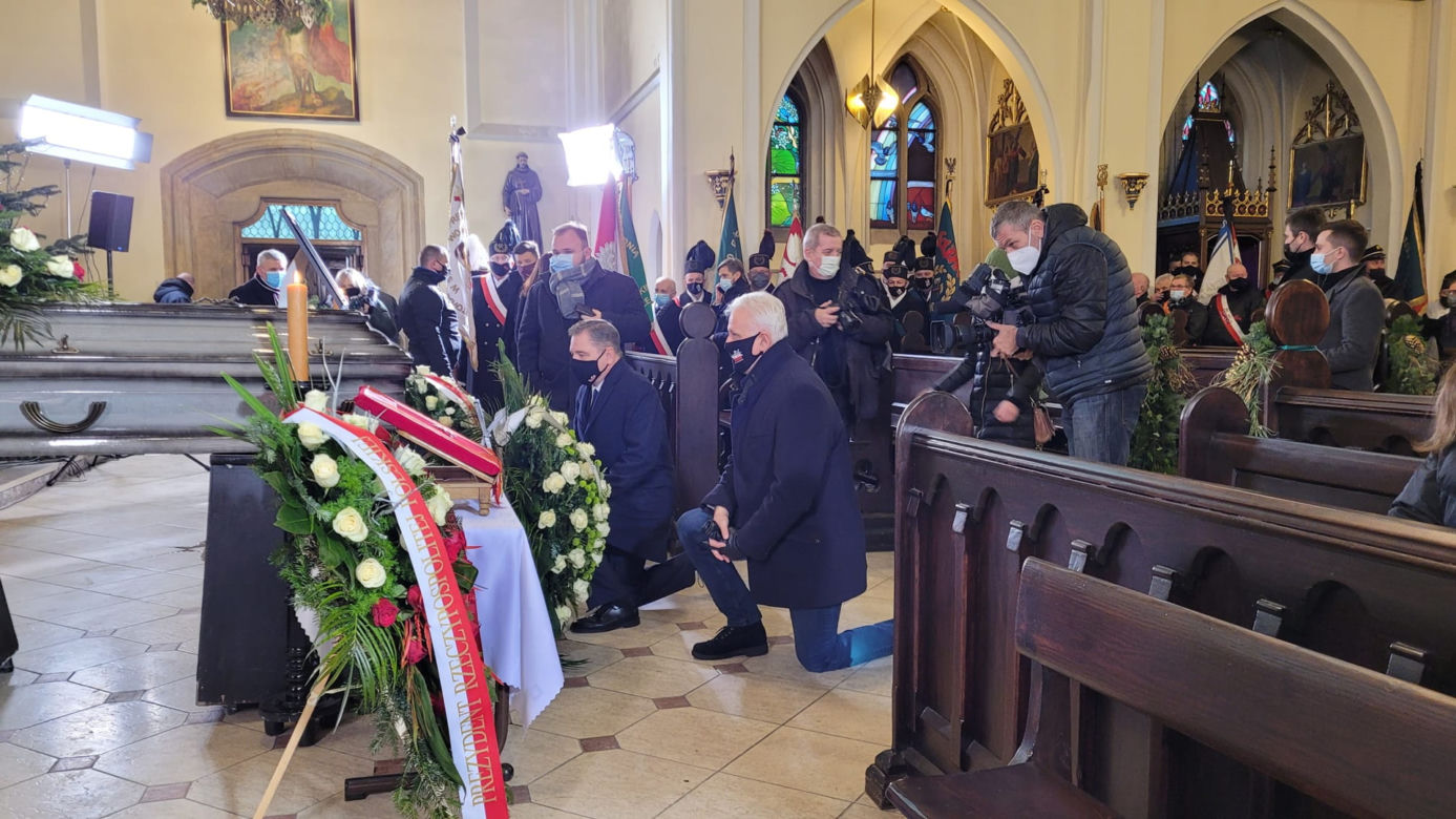 Pogrzeb Andrzeja Rozpłochowskiego w Katowicach