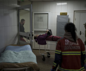 Ukraina. Ostrzał rakietowy miasta Charków