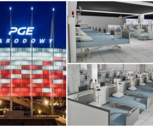 WYCIEKŁY ZDJĘCIA Szpitala Polowego na Narodowym. Szokujący widok