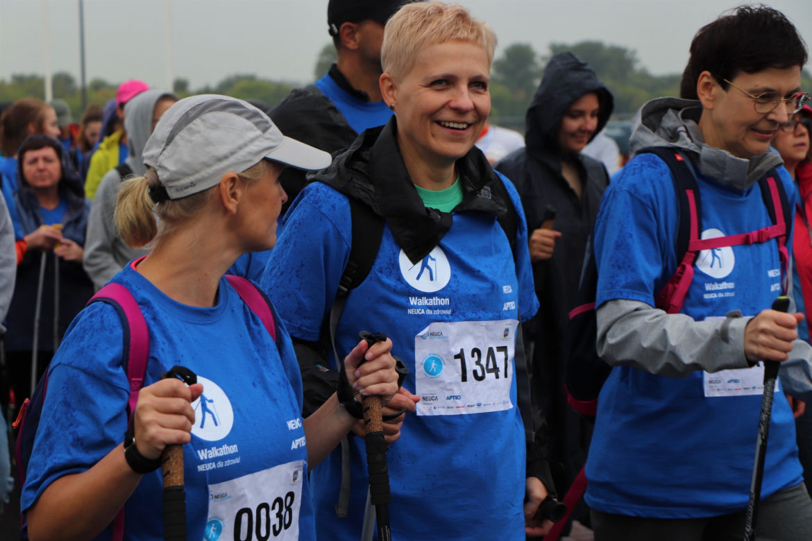 Toruń. VIII Marsz Walkathon Neuca dla Zdrowia