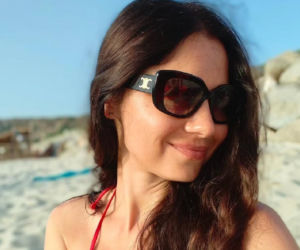 Adriana Kalska w zmysłowym bikini na rajskiej plaży. Z kim wypoczywa aktorka z M jak miłość?