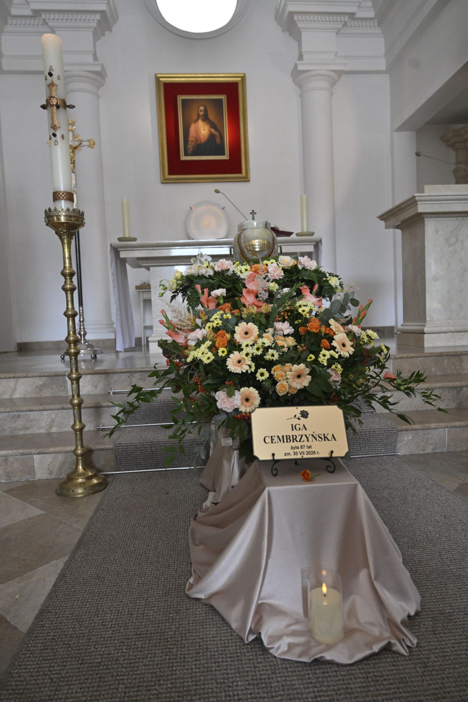 Tak wyglądała urna Igi Cembrzyńskiej