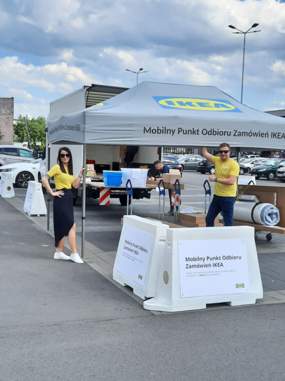 IKEA w Zawierciu uruchomiła mobilny punkt odbioru