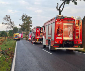 Śmiertelny wypadek na trasie Leszno Śrem