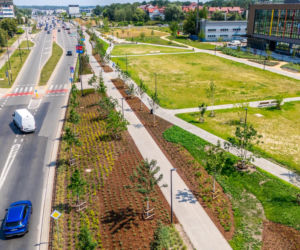 Park nad Południową Obwodnicą Warszawy w Warszawie
