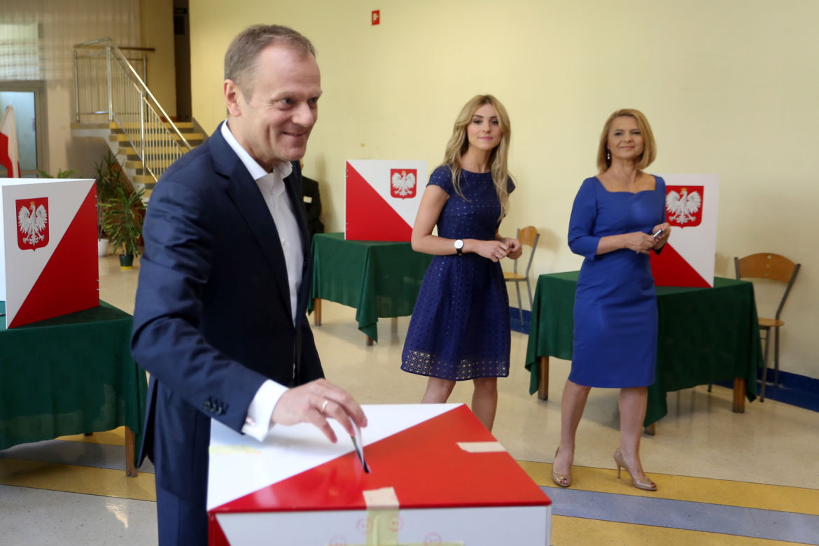 Politycy głosują: Donald Tusk