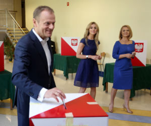 Politycy głosują: Donald Tusk