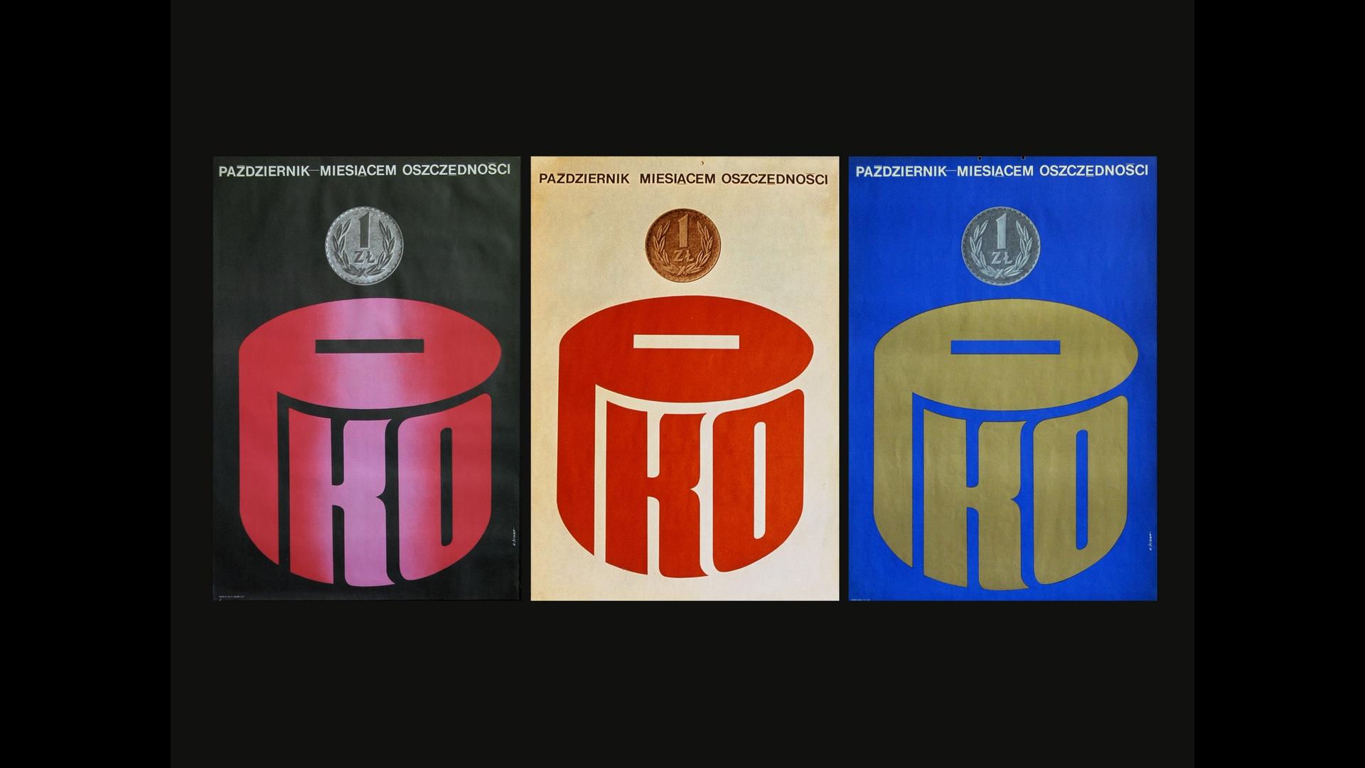 Karol Śliwka - logo PKO, Wydawnictwa Szkolne, Biblioteka Narodowa