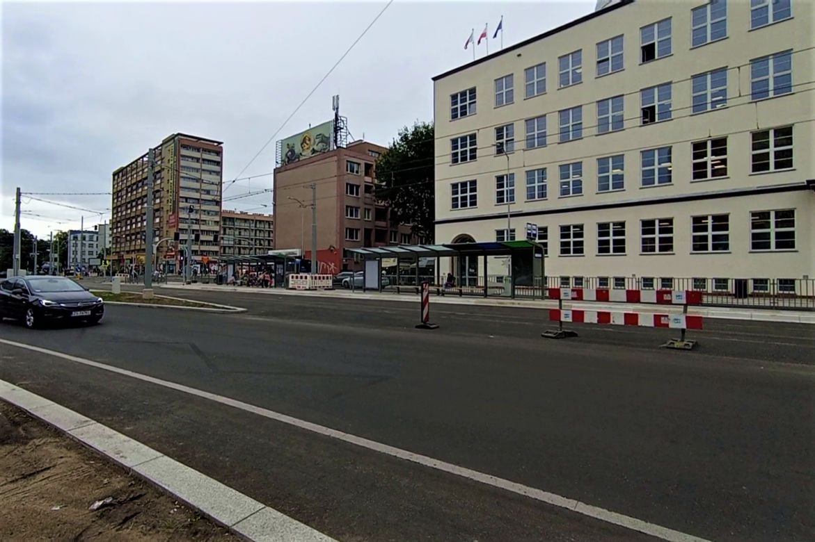 Plac Rodła po przebudowie