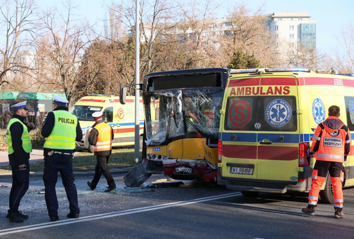Do wypadku doszło w alei Wilanowskiej 