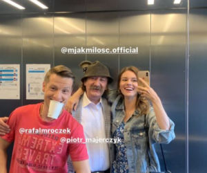 M jak miłość po wakacjach 2021: Franka (Dominika Kachlik), Paweł (Rafał Mroczek), Jędrzej Gutowski (Piotr Majerczyk) 