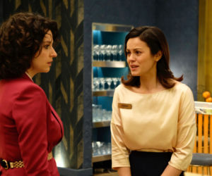 Kuchnia odcinek 5. Wiktoria Gonczar (Maria Dębska), Natka Schabowska (Paulina Lasota) 