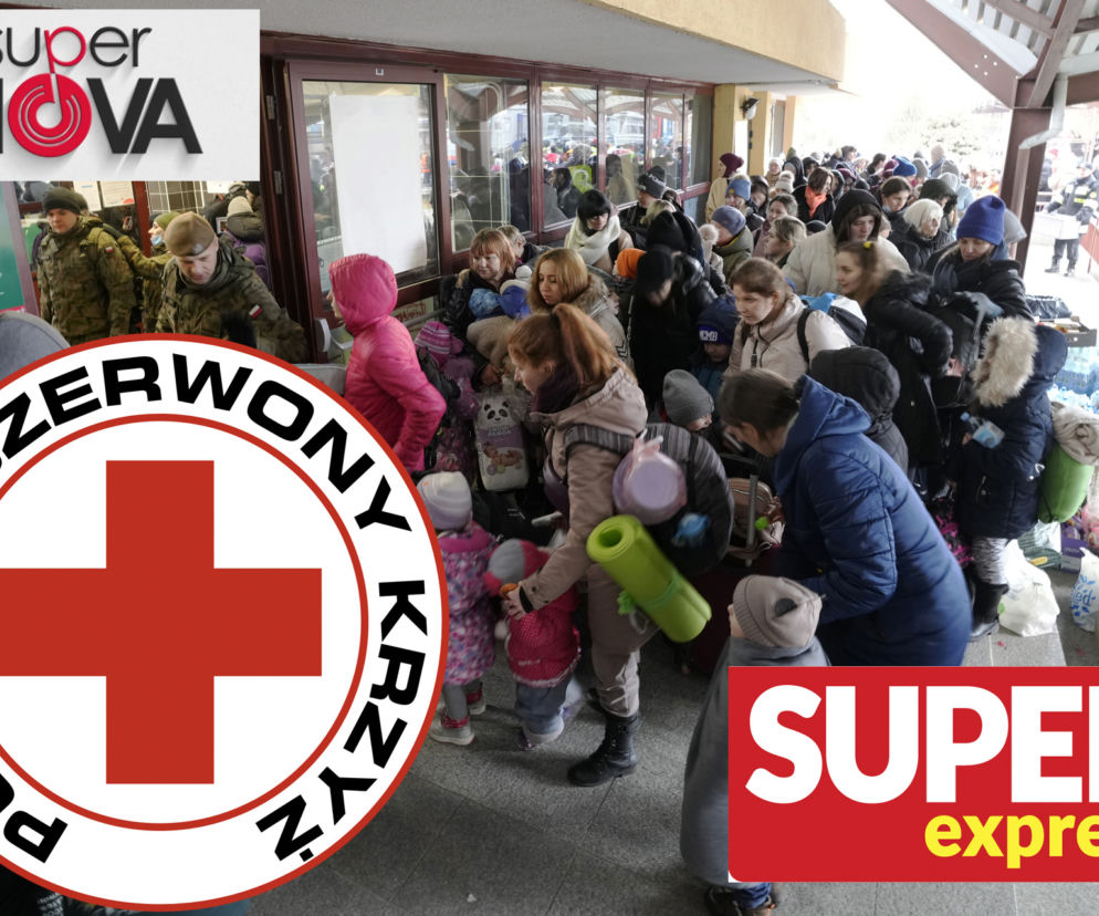 Pomoc dla ukraińskich uchodźców. Super Express i Radio SuperNova dołączają do akcji PCK