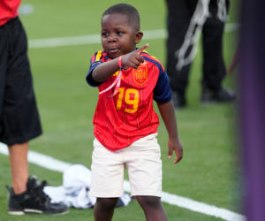 Lamine Yamal i jego brat Keyne