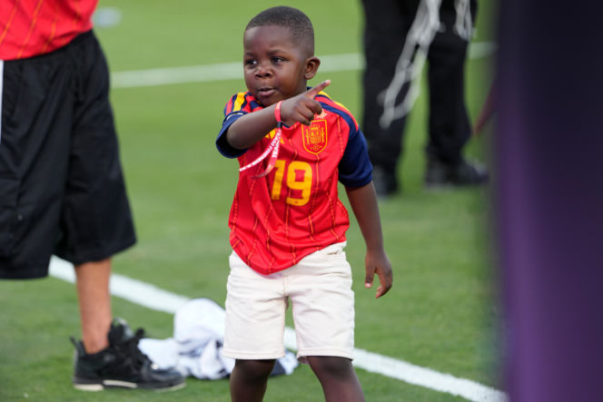 Lamine Yamal i jego brat Keyne