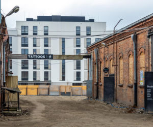 Pozostałości fabryki Perun na Kamionku w Warszawie