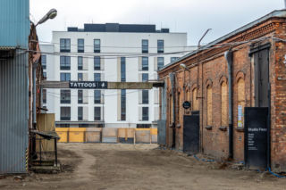 Pozostałości fabryki Perun na Kamionku w Warszawie