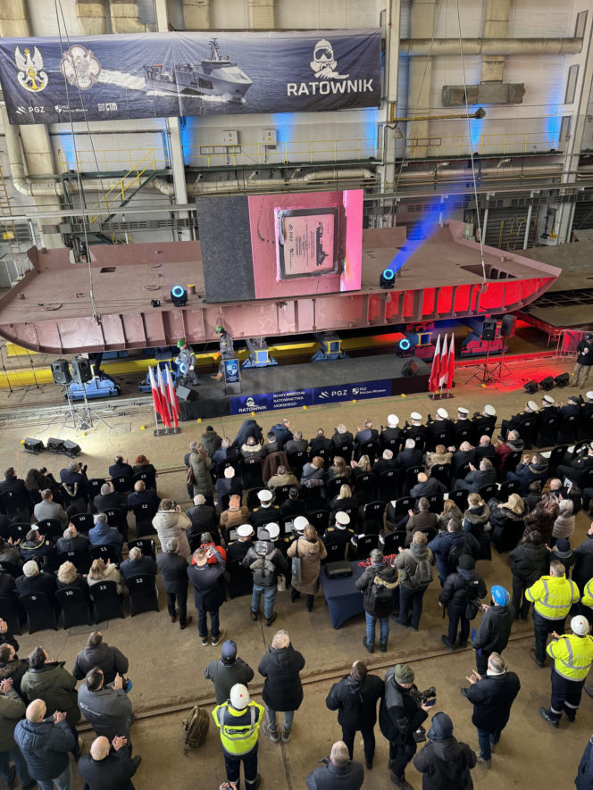 Budowa Ratownika ruszyła na dobre. Nowoczesny okręt wzmocni Marynarkę Wojenną