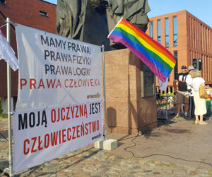 Bydgoszcz solidarna z Białymstokiem. - Każdy ma prawo do miłości i szacunku! [ZDJĘCIA] 
