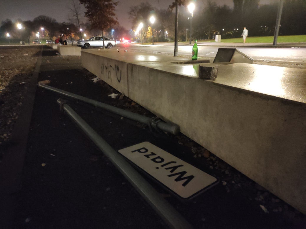 Tak wygląda Warszawa po Marszu Niepodległości