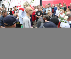 Protest przed Sejmem