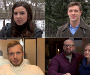 M jak miłość. Aneta (Ilona Lewandowska), Marcin (Mikołaj Roznerski), Artur (Tomasz Ciachorowski), Andrzejek (Tomasz Oświeciński), Marzenka (Olga Szomańska)