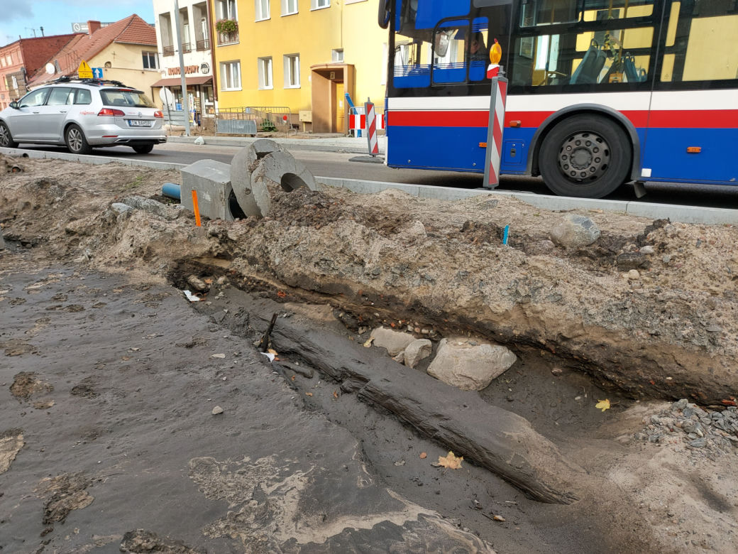 Dotychczasowe odkrycia na budowie ul. Kujawskiej