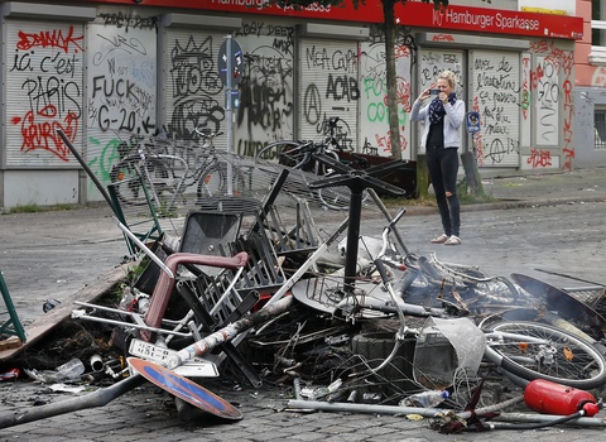 Hamburg jak po wojnie