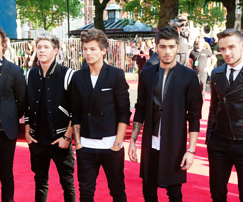 One Direction na czerwonym dywanie